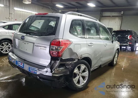 2015 Subaru Forester 2.5I z USA, uszkodzony, nr VIN JF2SJABC6FH808321